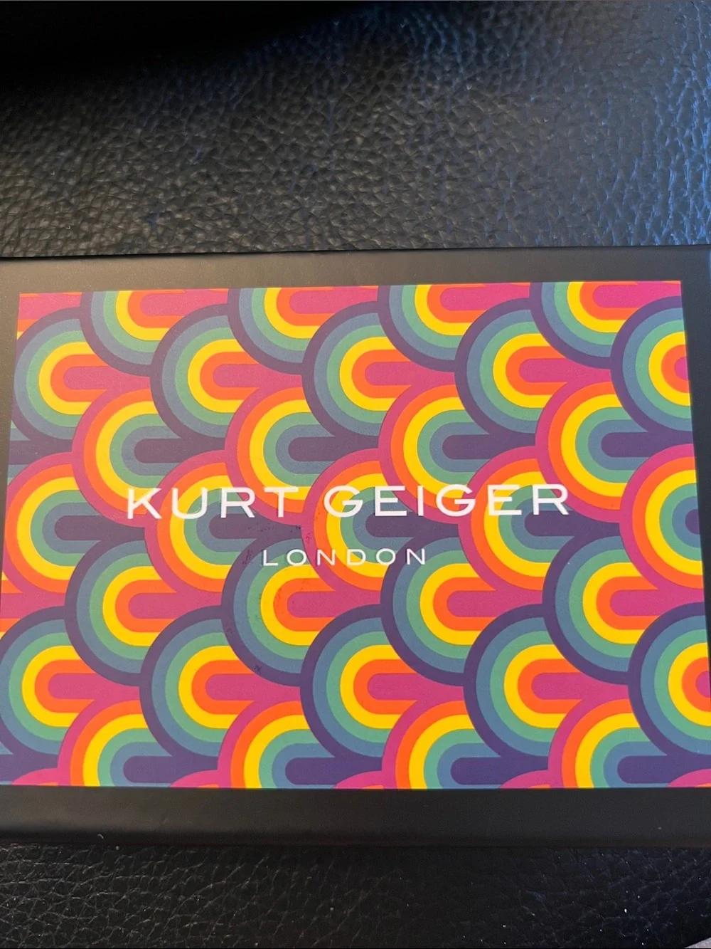 KURT GEIGER LONDON NWT Camden JEWELED EAGLE HEAD CARD HOLDER